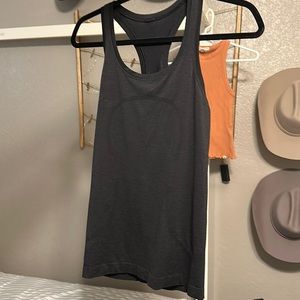 Black Lululemon Run Tank